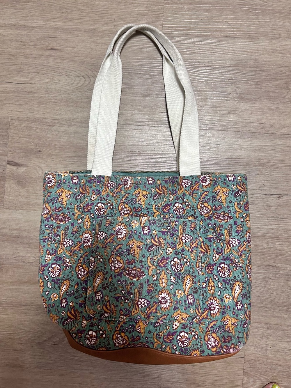 Universal Thread Pattern Canvas Tote Bag